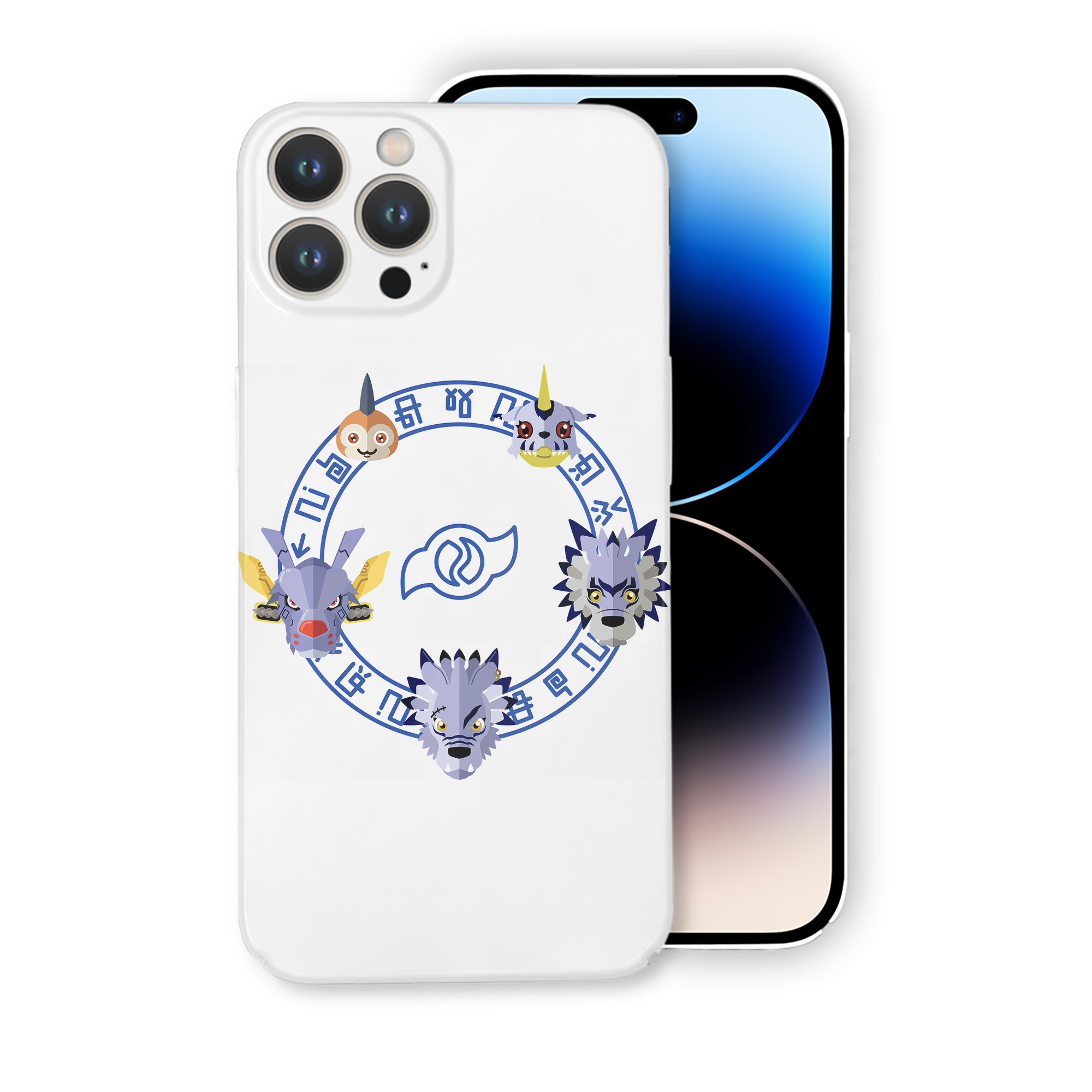 （画像用） Digimon デジタルモンスター/デジモン 【iPhone 14シリーズ対応】ハードケース